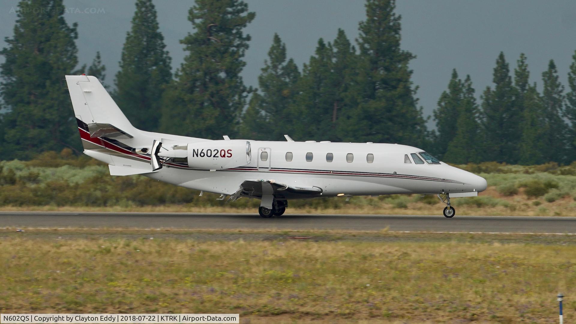 N602QS, 2004 Cessna 560XL Citation XLS C/N 560-5518, Truckee Airport California 2018.