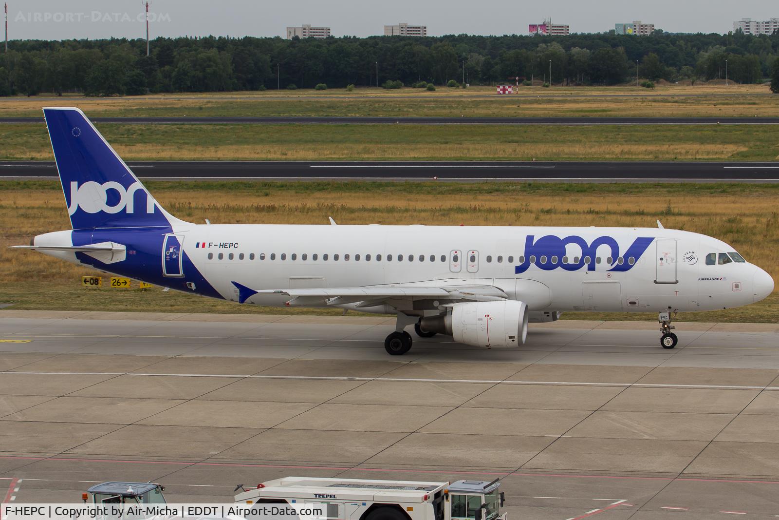 F-HEPC, 2010 Airbus A320-214 C/N 4267, JOON Airlines