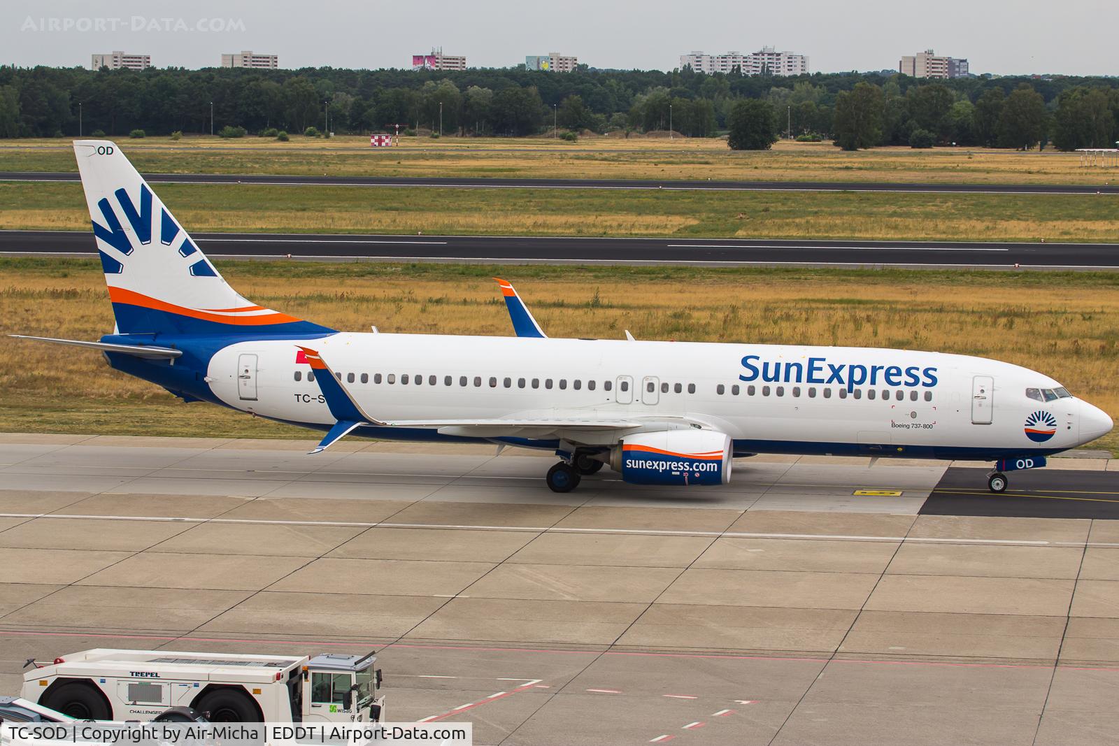 TC-SOD, 2017 Boeing 737-8HC C/N 61176, SunExpress