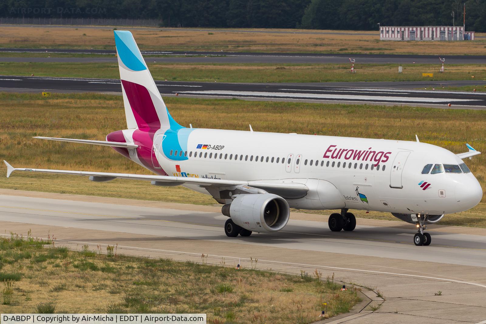 D-ABDP, 2007 Airbus A320-214 C/N 3093, Eurowings