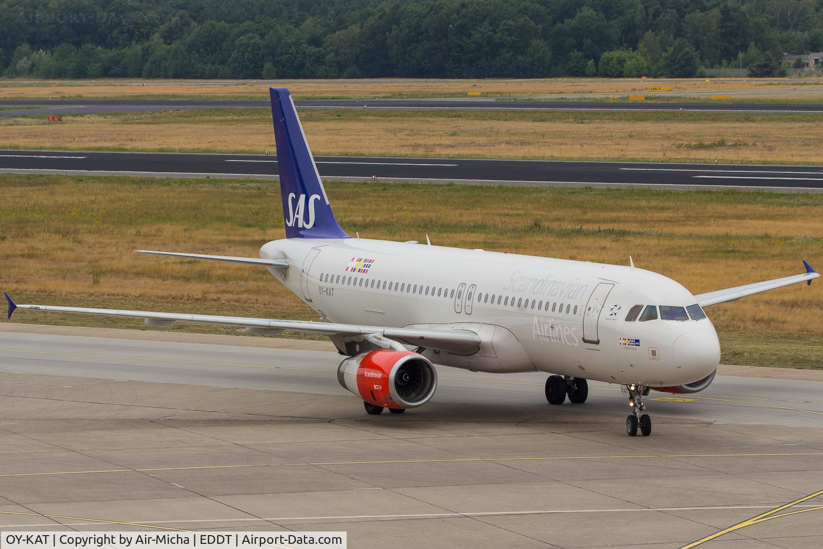 OY-KAT, 2007 Airbus A320-232 C/N 3192, SAS Airlines