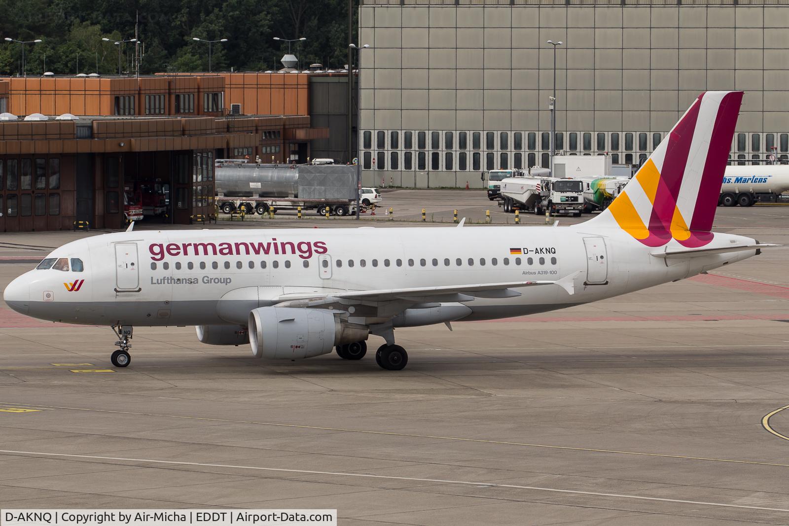 D-AKNQ, 2000 Airbus A319-112 C/N 1170, Germanwings