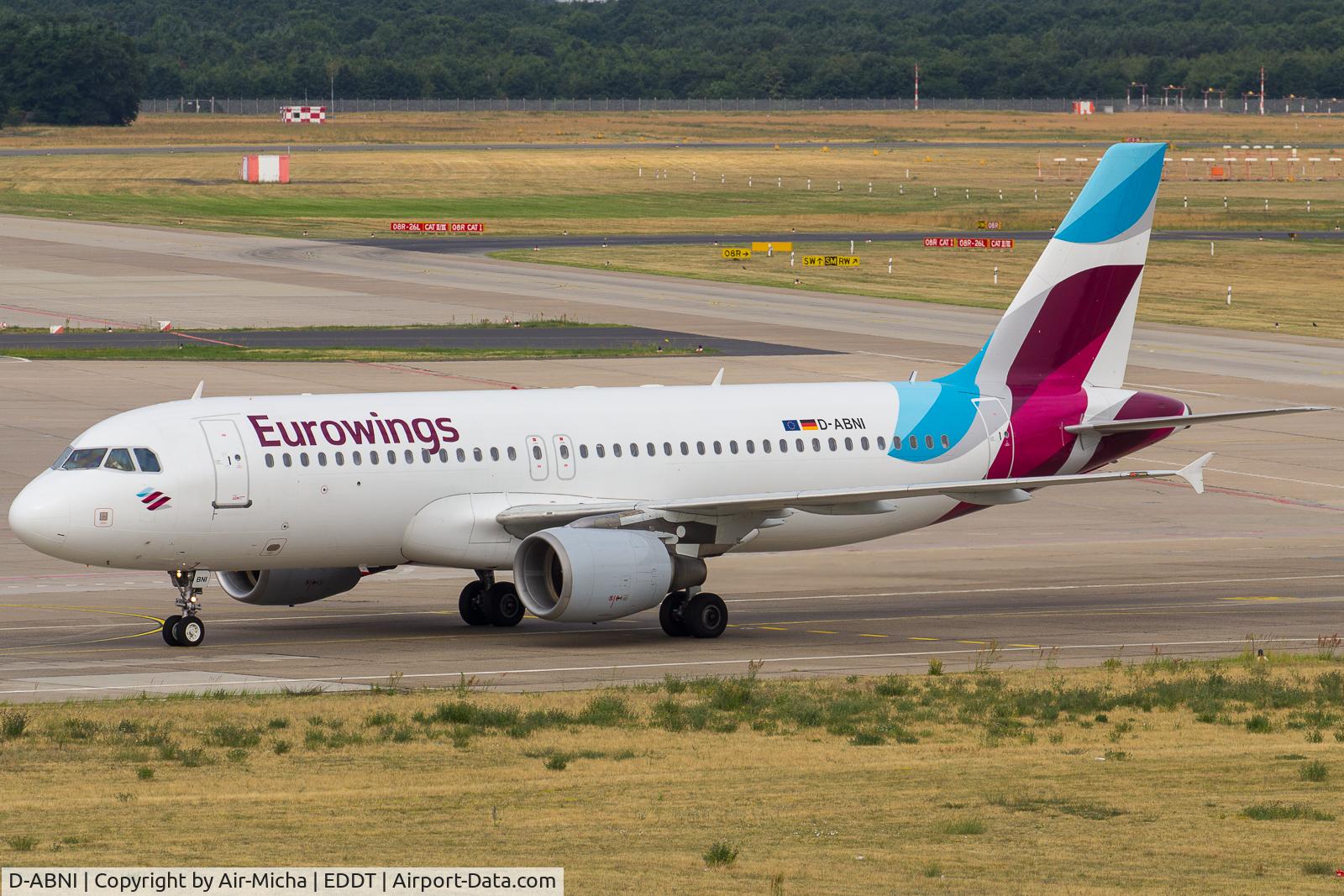 D-ABNI, 2002 Airbus A320-214 C/N 1717, Eurowings