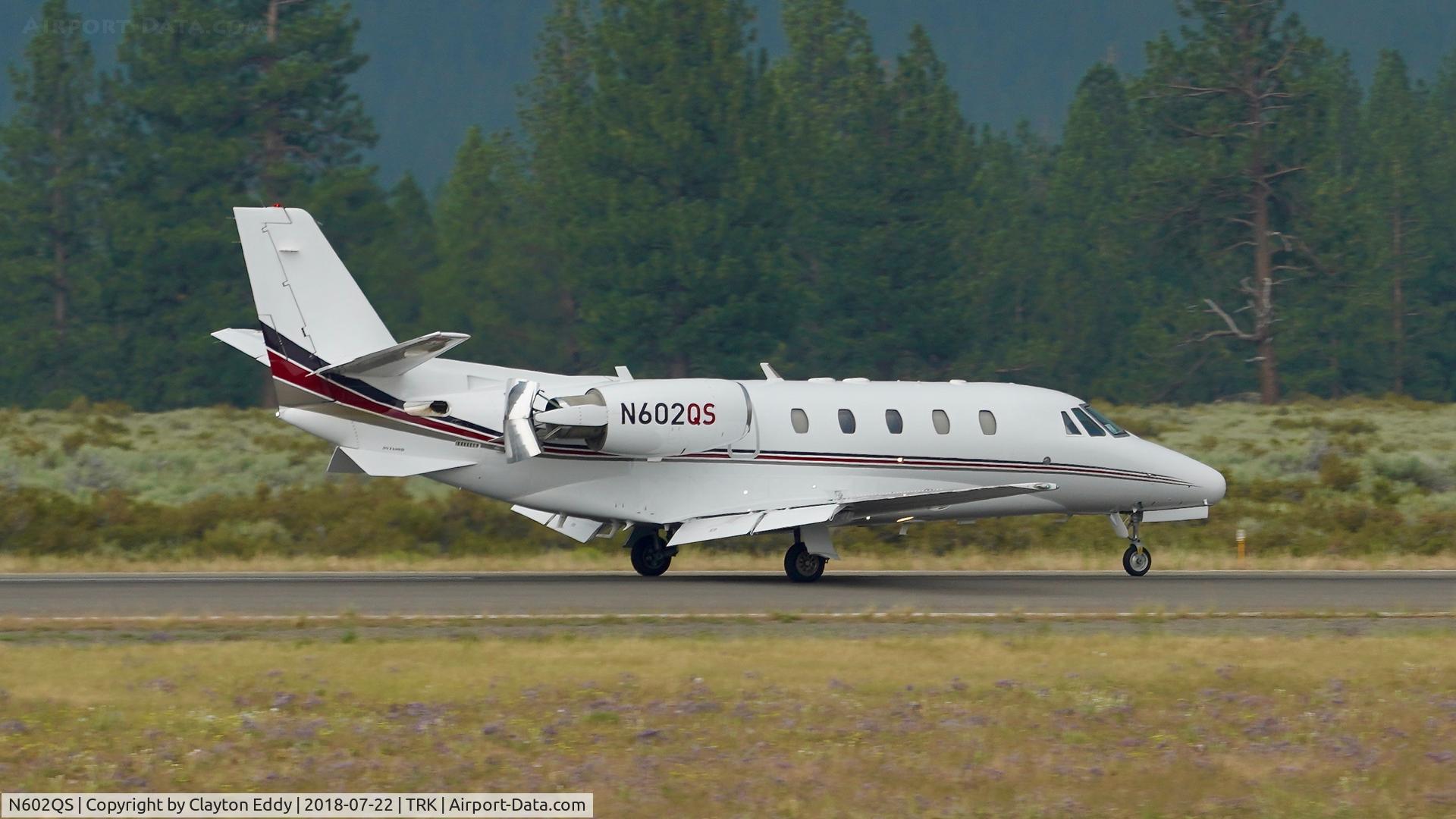 N602QS, 2004 Cessna 560XL Citation XLS C/N 560-5518, Truckee Airport California 2018.