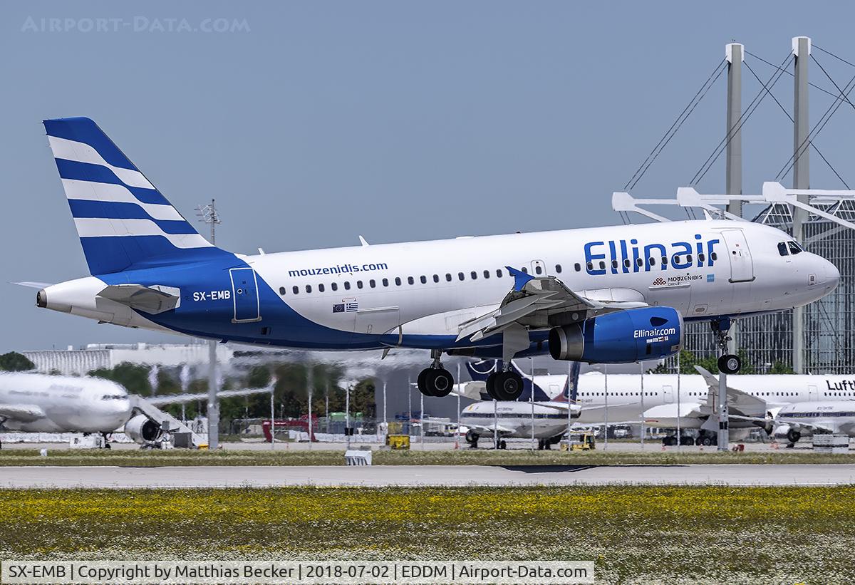 SX-EMB, 2008 Airbus A319-133 C/N 3705, SX-EMB