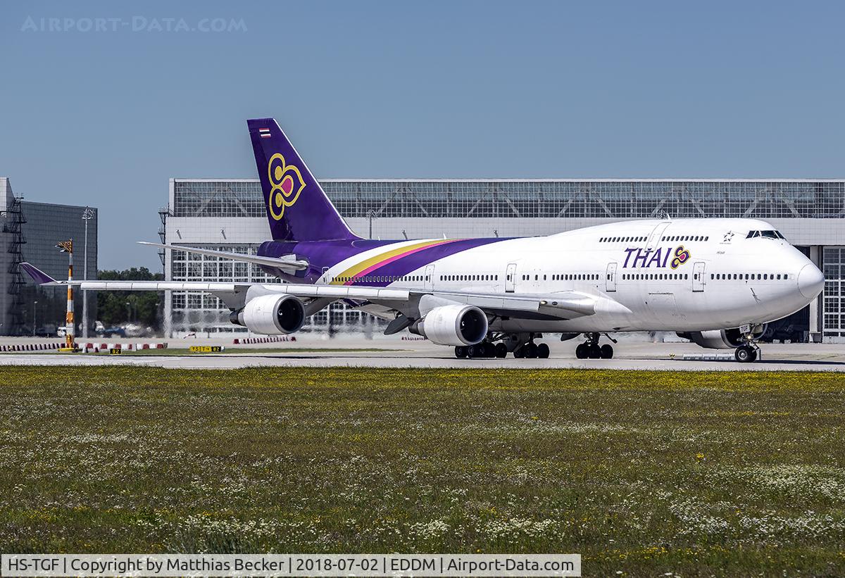 HS-TGF, 2003 Boeing 747-4D7 C/N 33770, HS-TGF