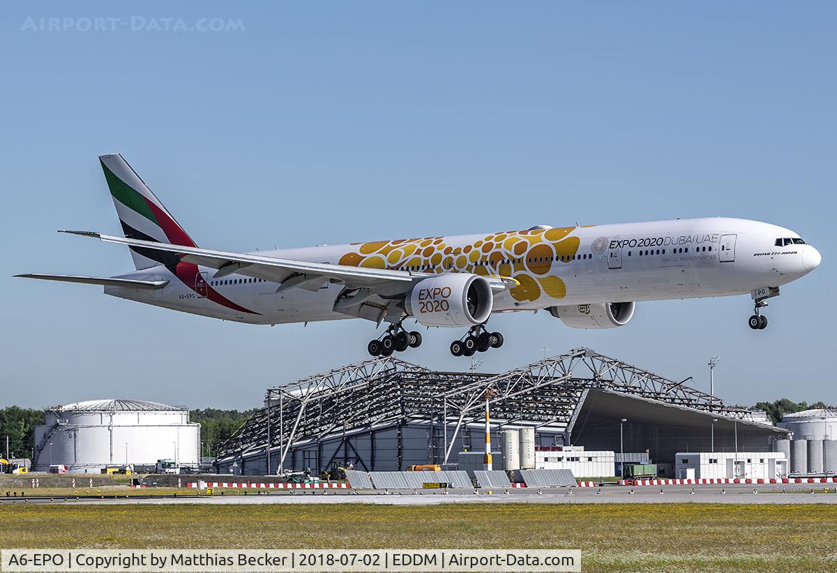 A6-EPO, 2016 Boeing 777-31HER C/N 42334, A6-EPO