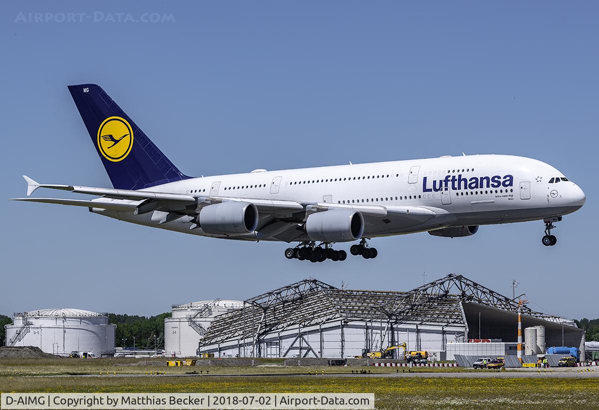 D-AIMG, 2011 Airbus A380-841 C/N 069, D-AIMG