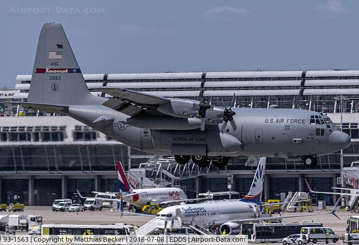 93-1563, 1993 Lockheed C-130H Hercules C/N 382-5367, 93-1563