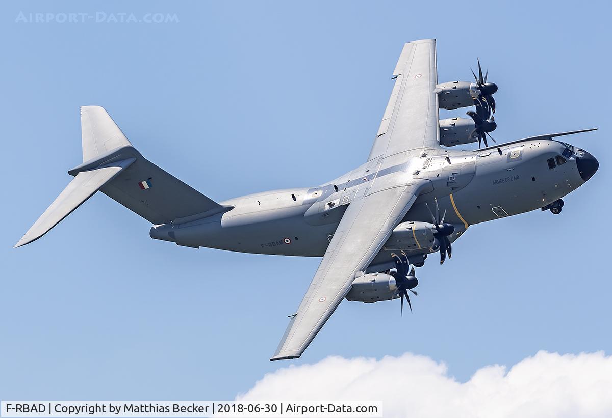 F-RBAD, 2014 Airbus A400M Atlas C/N 011, F-RBAM