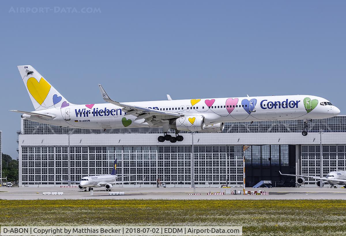 D-ABON, 2000 Boeing 757-330 C/N 29023, D-ABON