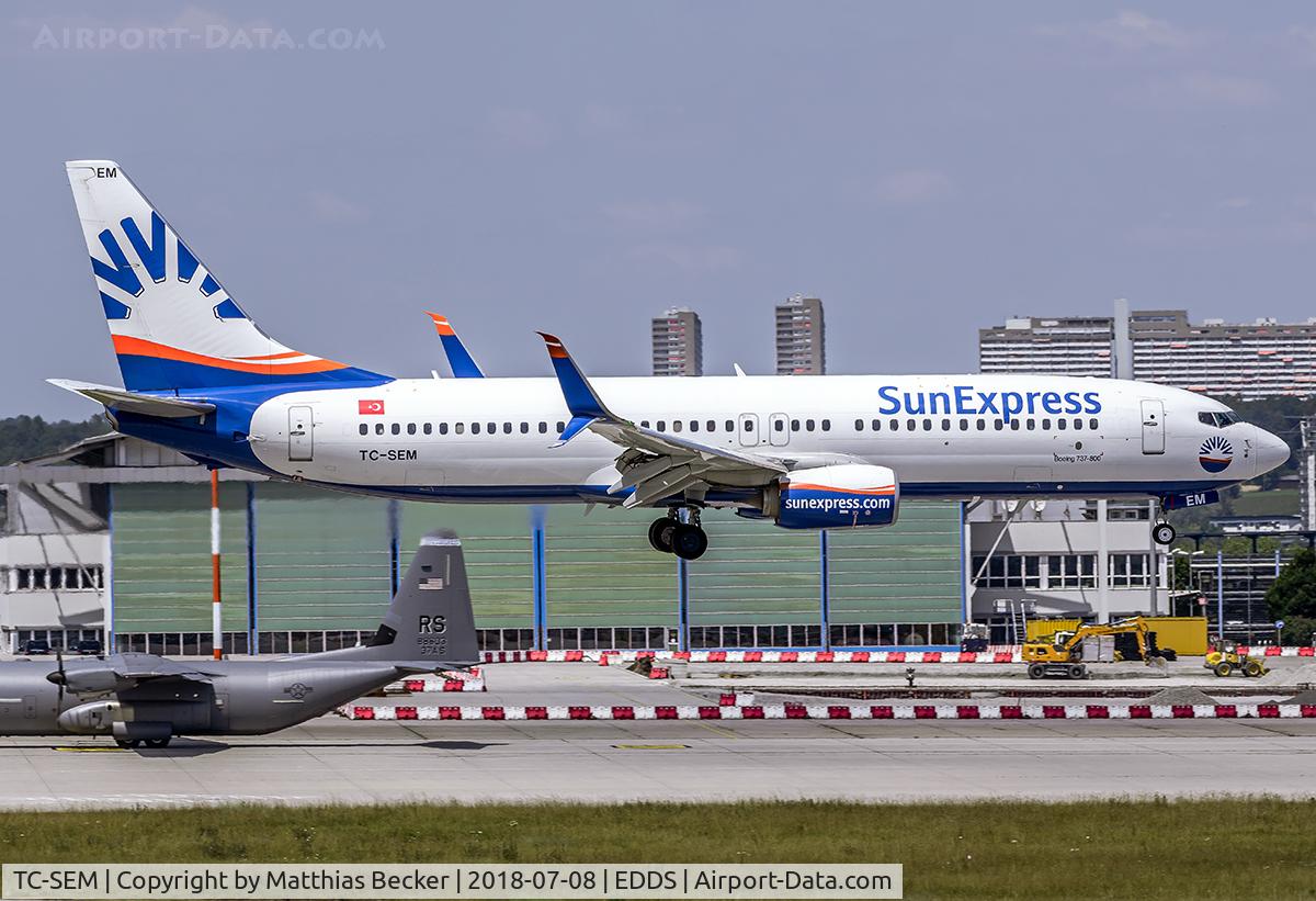 TC-SEM, 2015 Boeing 737-8HC C/N 61173, TC-SEM
