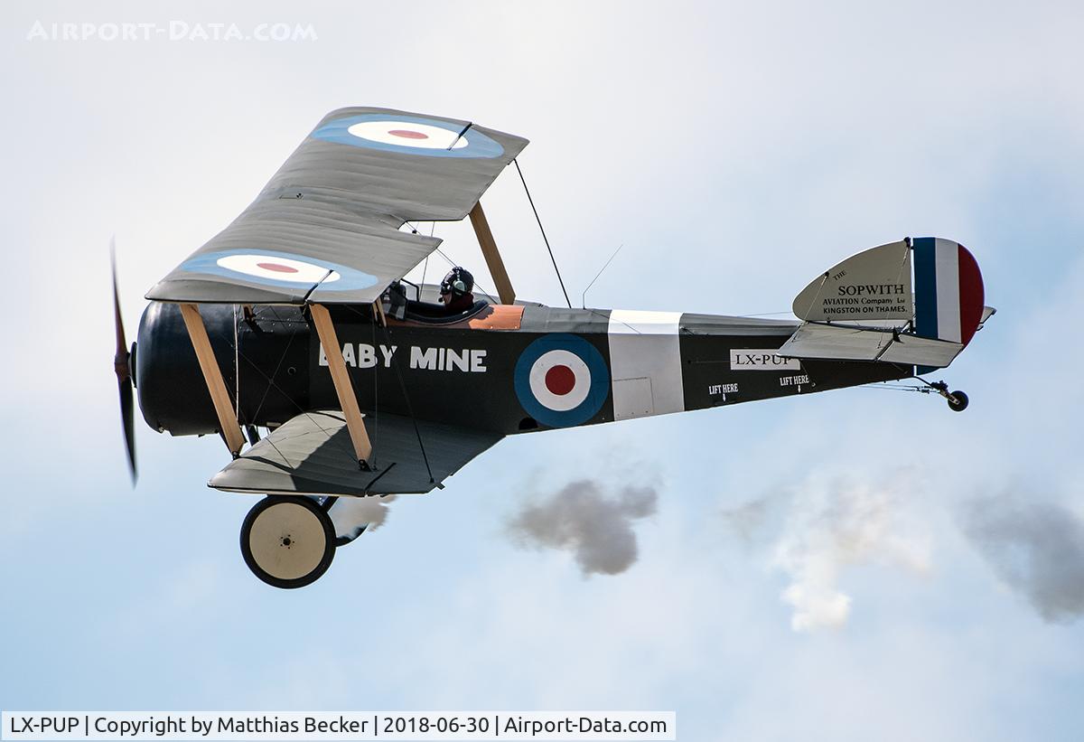 LX-PUP, Sopwith Pup Replica C/N 11, LX-PUP