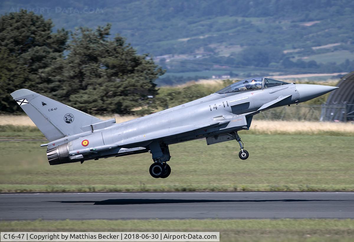 C16-47, Eurofighter EF-2000 Typhoon S C/N SS028, C.16-47