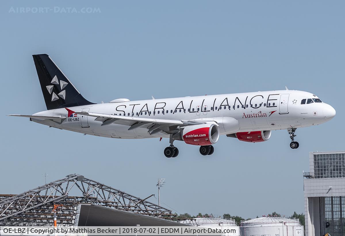 OE-LBZ, 2012 Airbus A320-214 C/N 5181, OE-LBZ
