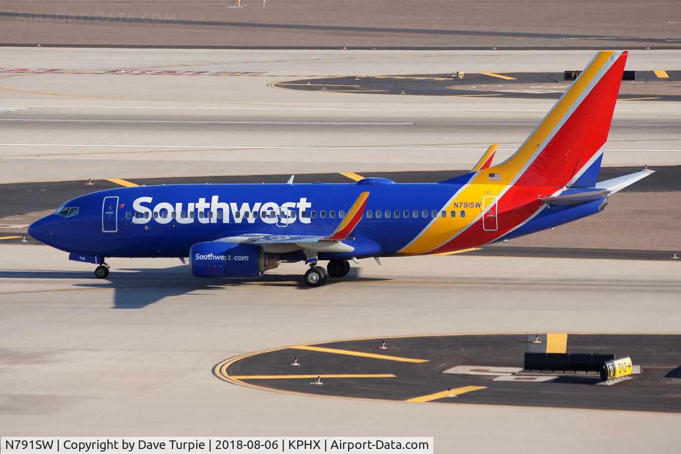 N791SW, 2000 Boeing 737-7H4 C/N 27886, No comment.