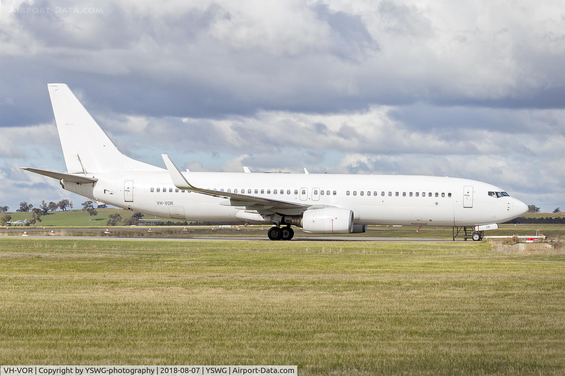 VH-VOR, 2004 Boeing 737-8FE C/N 33799, Virgin Australia (VH-VOR) Boeing 737-8FE(WL) at Wagga Wagga Airport.