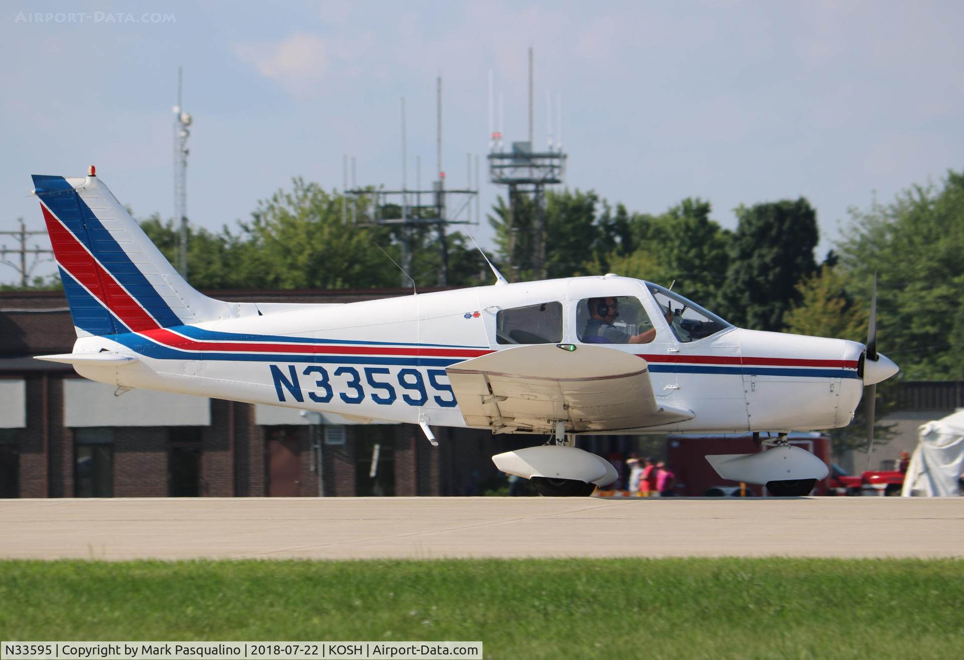 N33595, 1975 Piper PA-28-140 Cherokee C/N 28-7525211, Piper PA-28-140