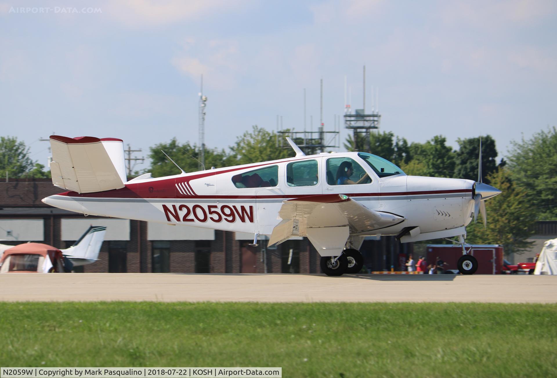 N2059W, 1965 Beech V35 Bonanza C/N D-7993, Beech V35