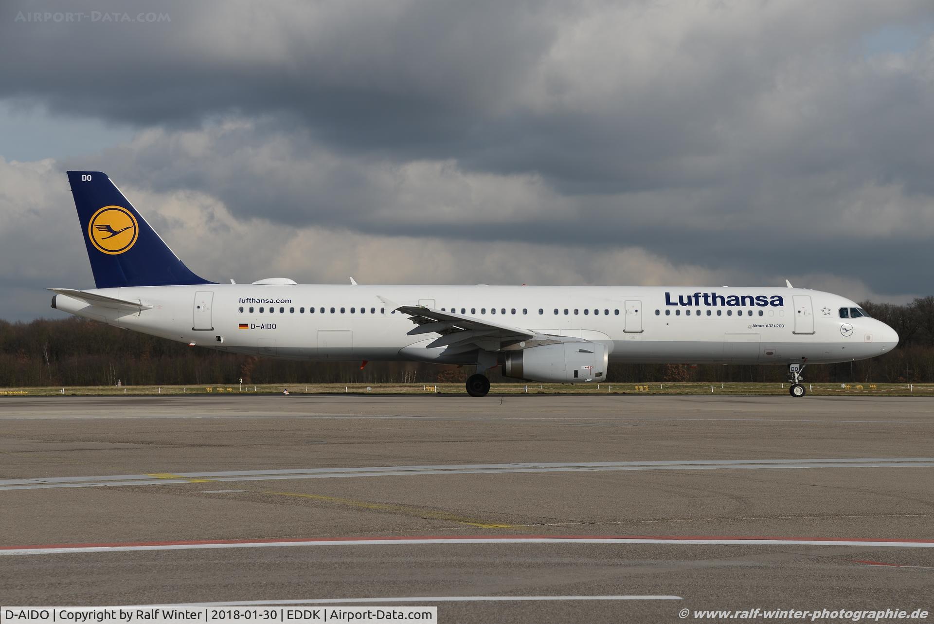 D-AIDO, 2012 Airbus A321-231 C/N 4994, Airbus A321-231 - LH DLH Lufthansa - 4994 - D-AIDO - 30.01.2018 - CGN