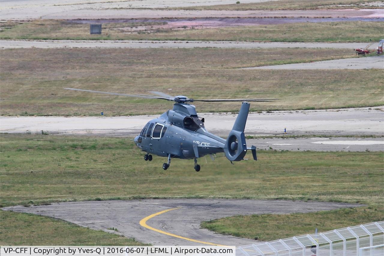 VP-CFF, Eurocopter EC-155B-1 C/N 6988, Eurocopter EC-155B-1, Take off, Marseille-Provence Airport (LFML-MRS)