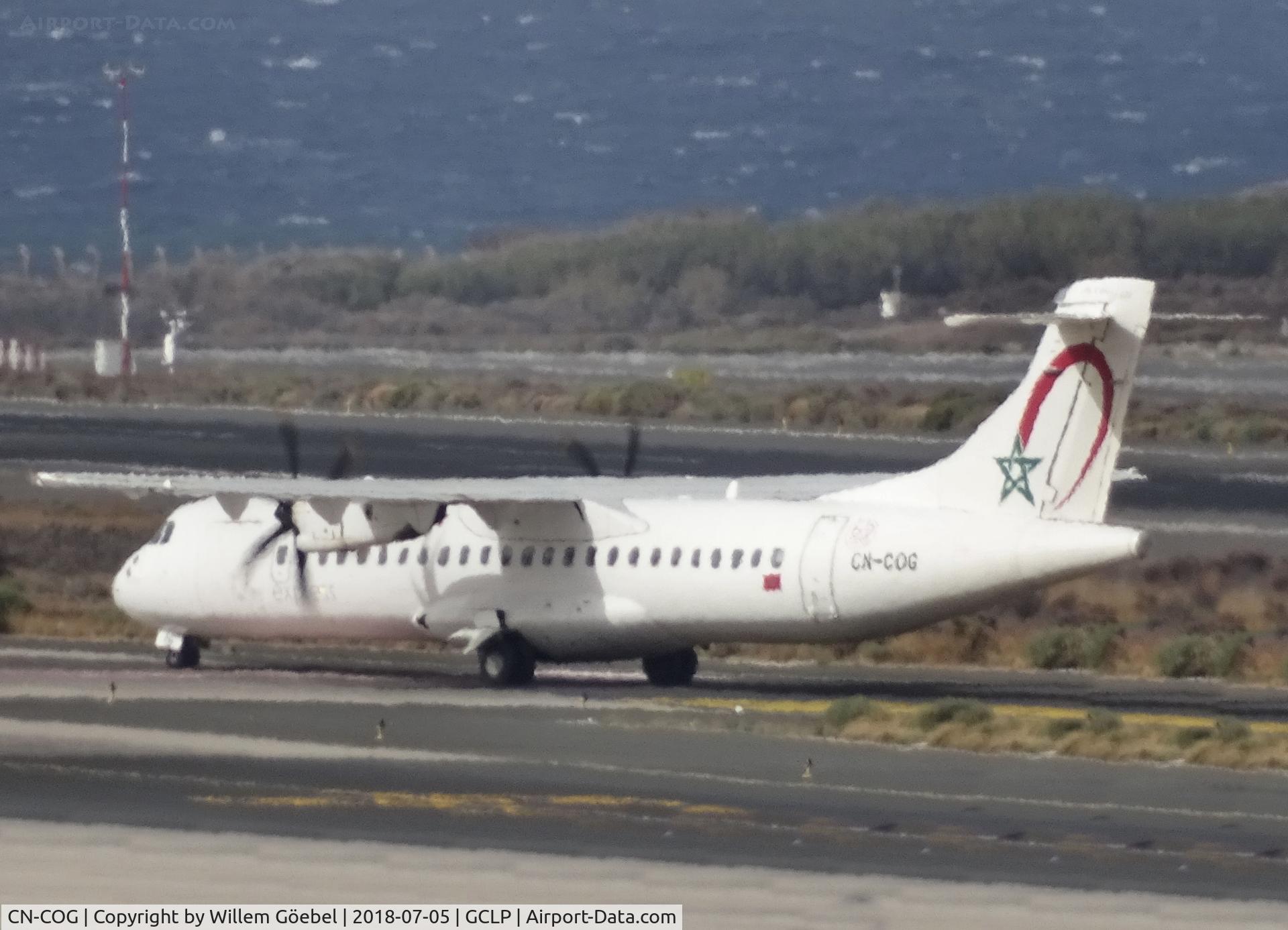 CN-COG, 2012 ATR 72-600 (72-212A) C/N 1035, Landing on LPA airport