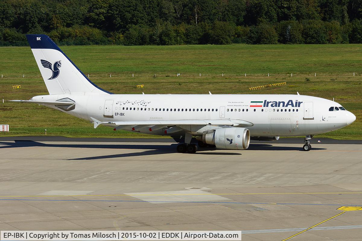 EP-IBK, 1993 Airbus A310-304 C/N 671, 