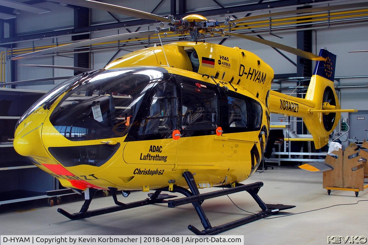D-HYAM, 2017 Airbus Helicopters H-145 (BK-117D-2) C/N 20142, Christoph 62
