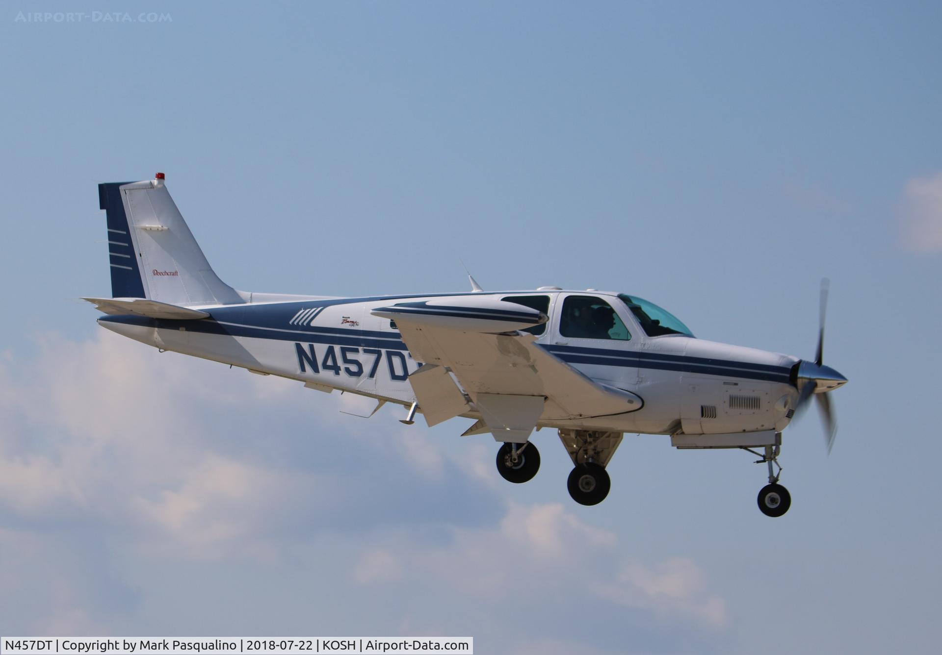 N457DT, 1997 Raytheon Aircraft Company A36 Bonanza C/N E-3095, Raytheon A36