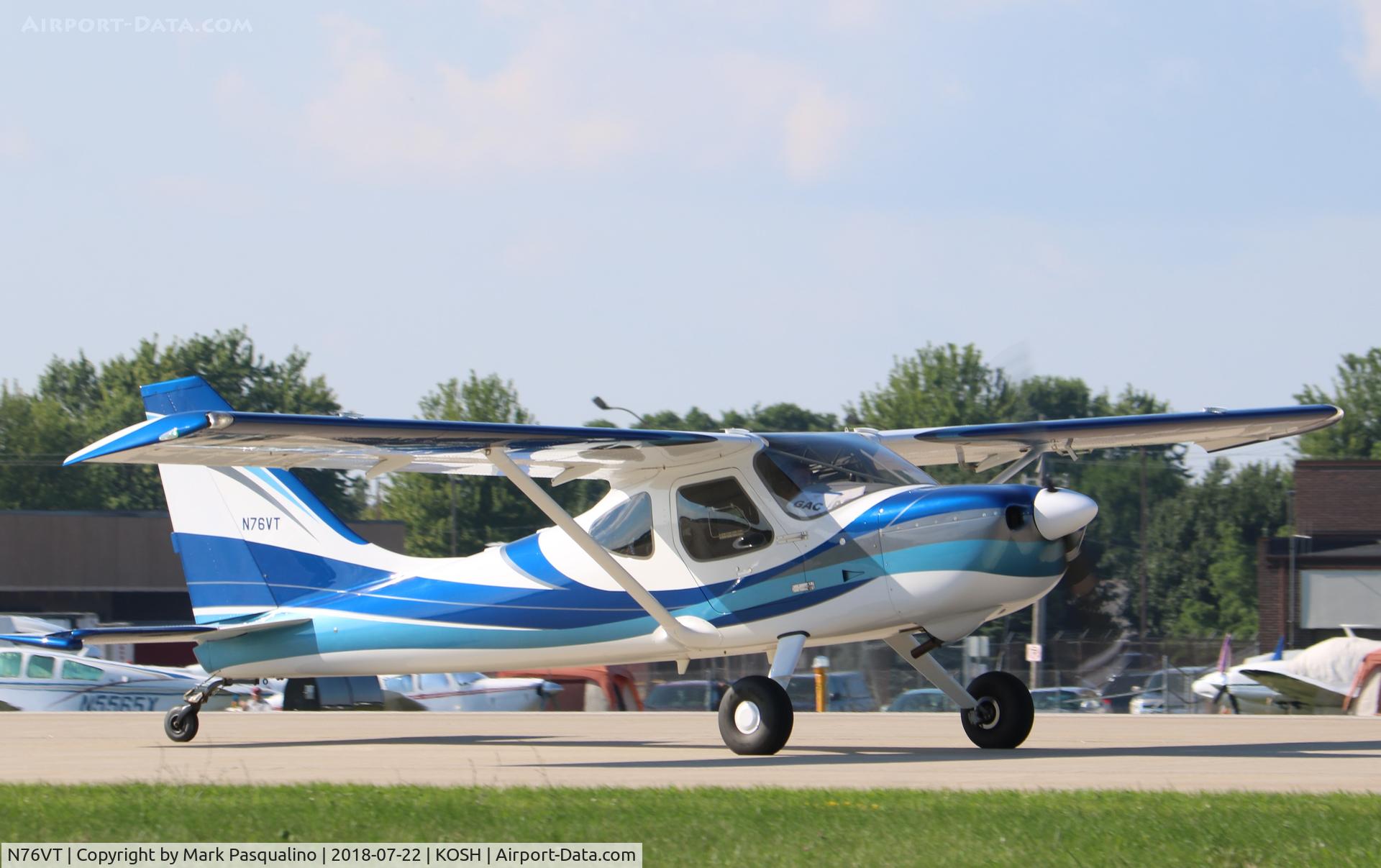 N76VT, 2013 Glasair GS-2 Sportsman C/N 7389, GS-2 Sportsman