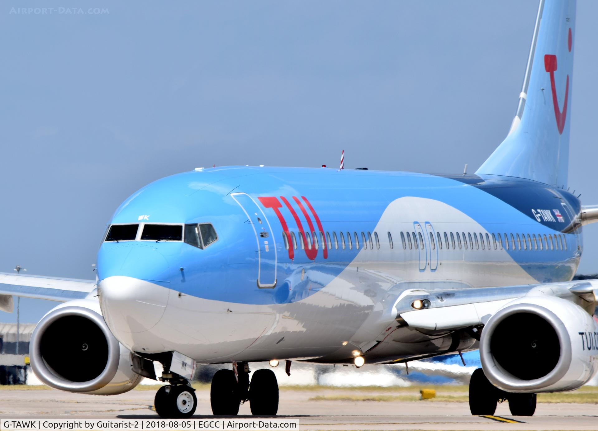 G-TAWK, 2012 Boeing 737-8K5 C/N 37239, At Manchester
