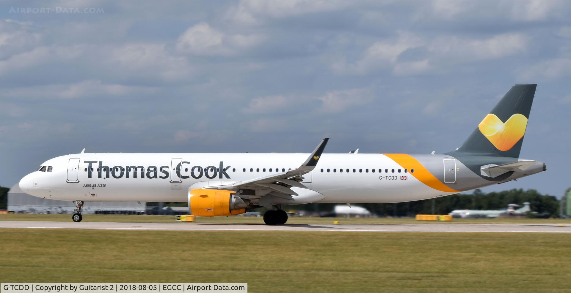 G-TCDD, 2014 Airbus A321-211 C/N 6038, At Manchester