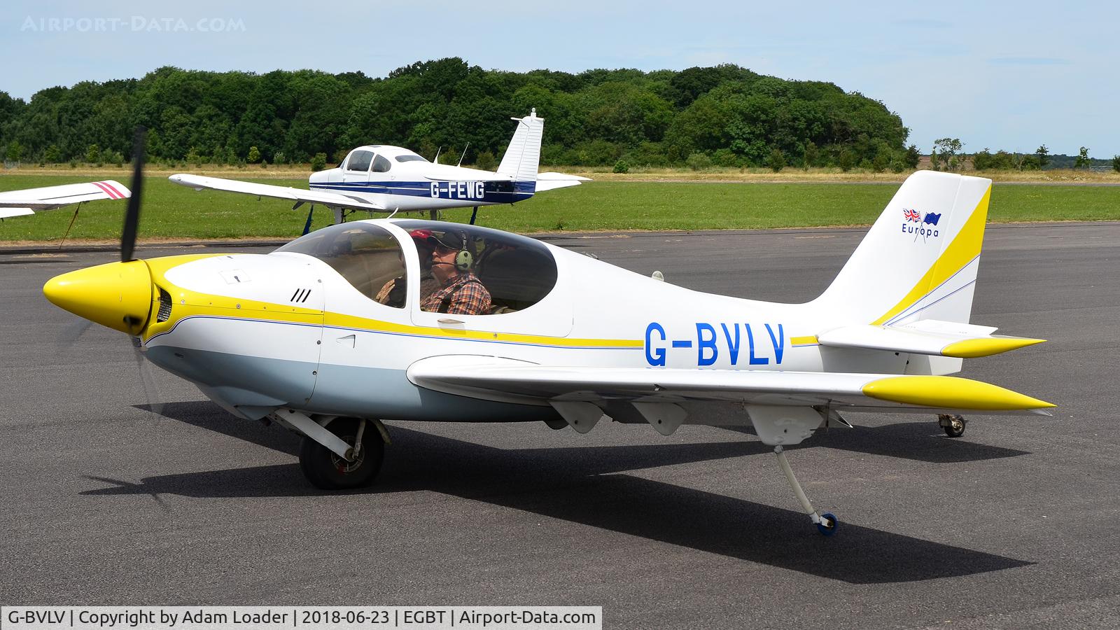 G-BVLV, 1996 Europa Monowheel C/N PFA 247-12585, Europa flyin