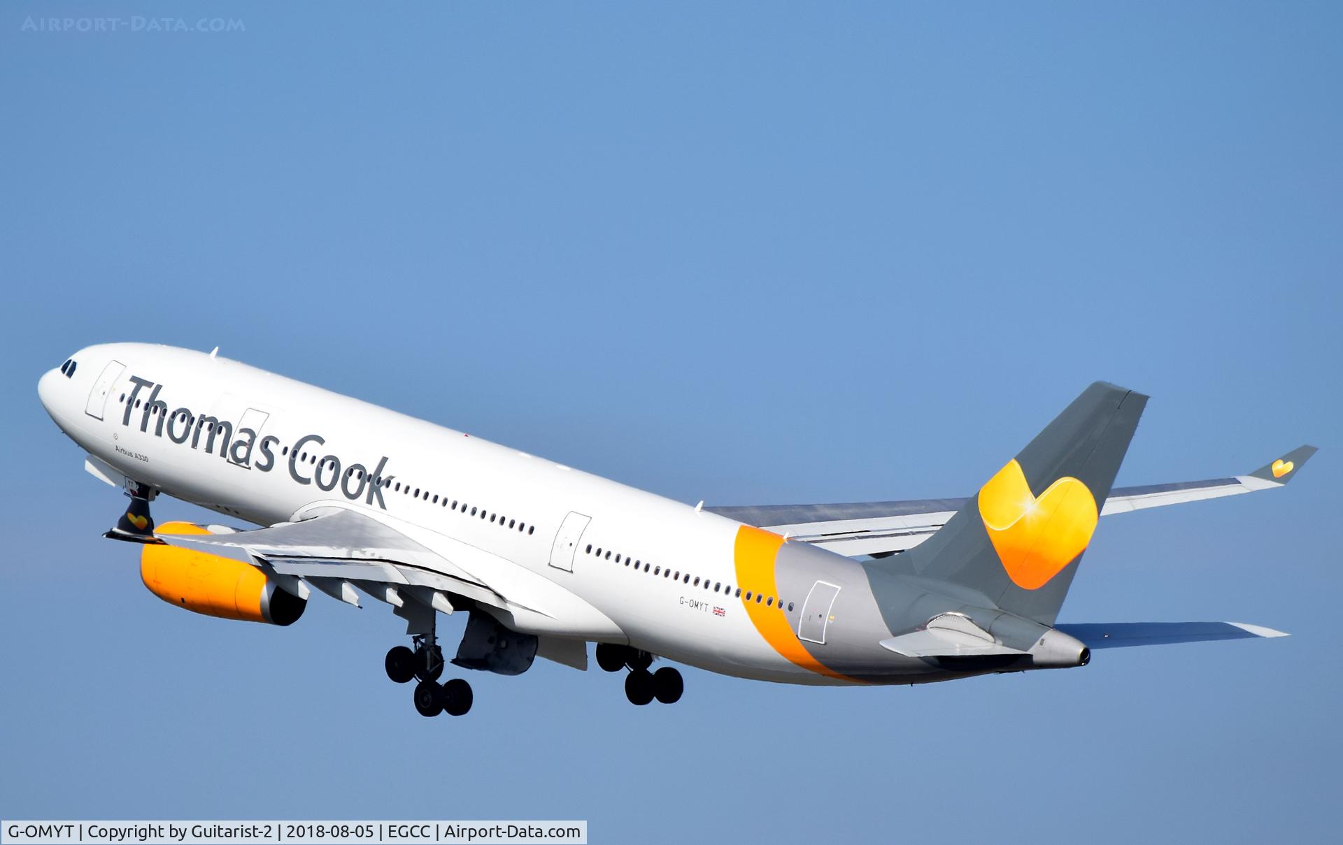 G-OMYT, 1999 Airbus A330-243 C/N 301, At Manchester