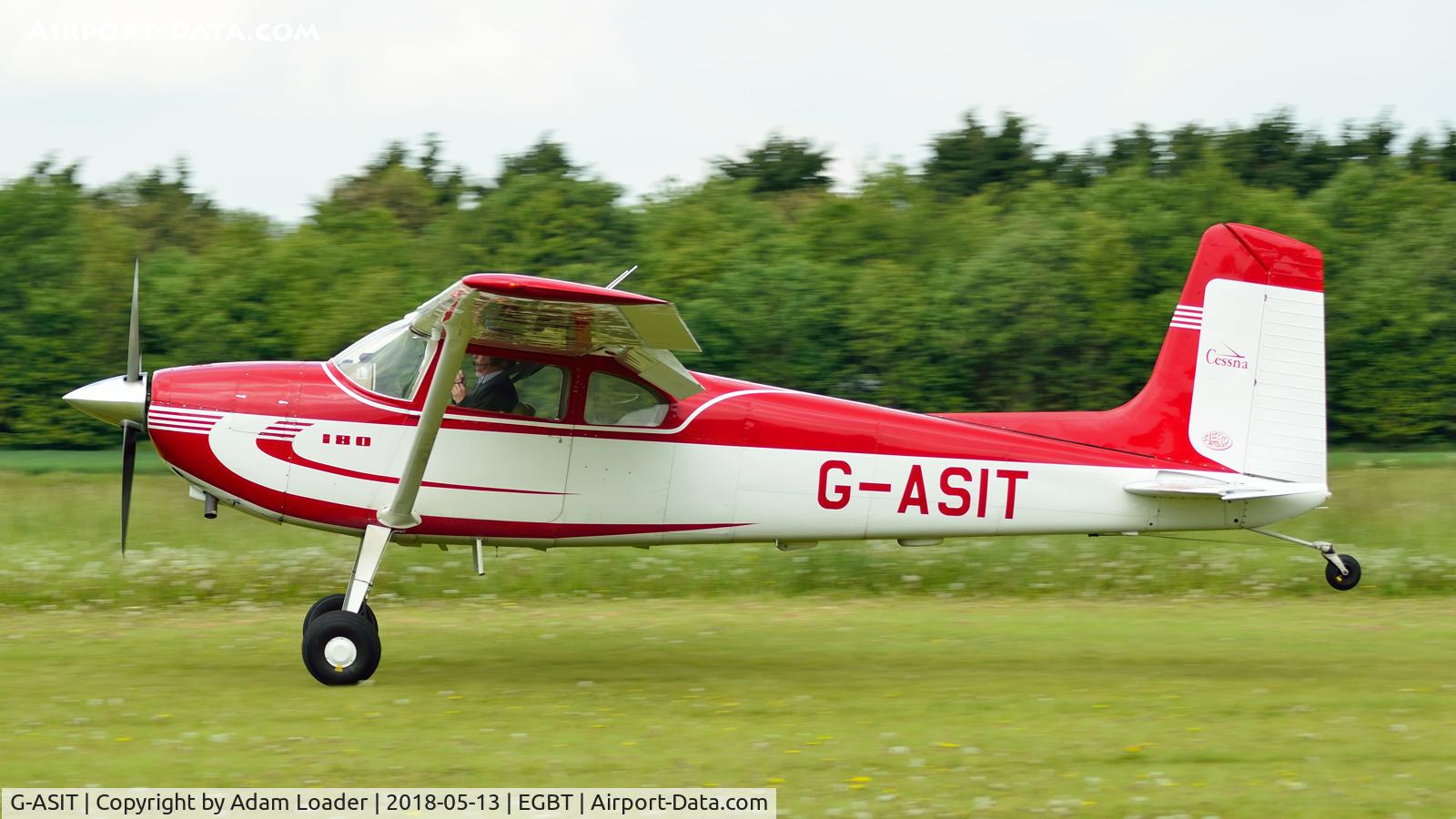 G-ASIT, 1956 Cessna 180 C/N 32567, 