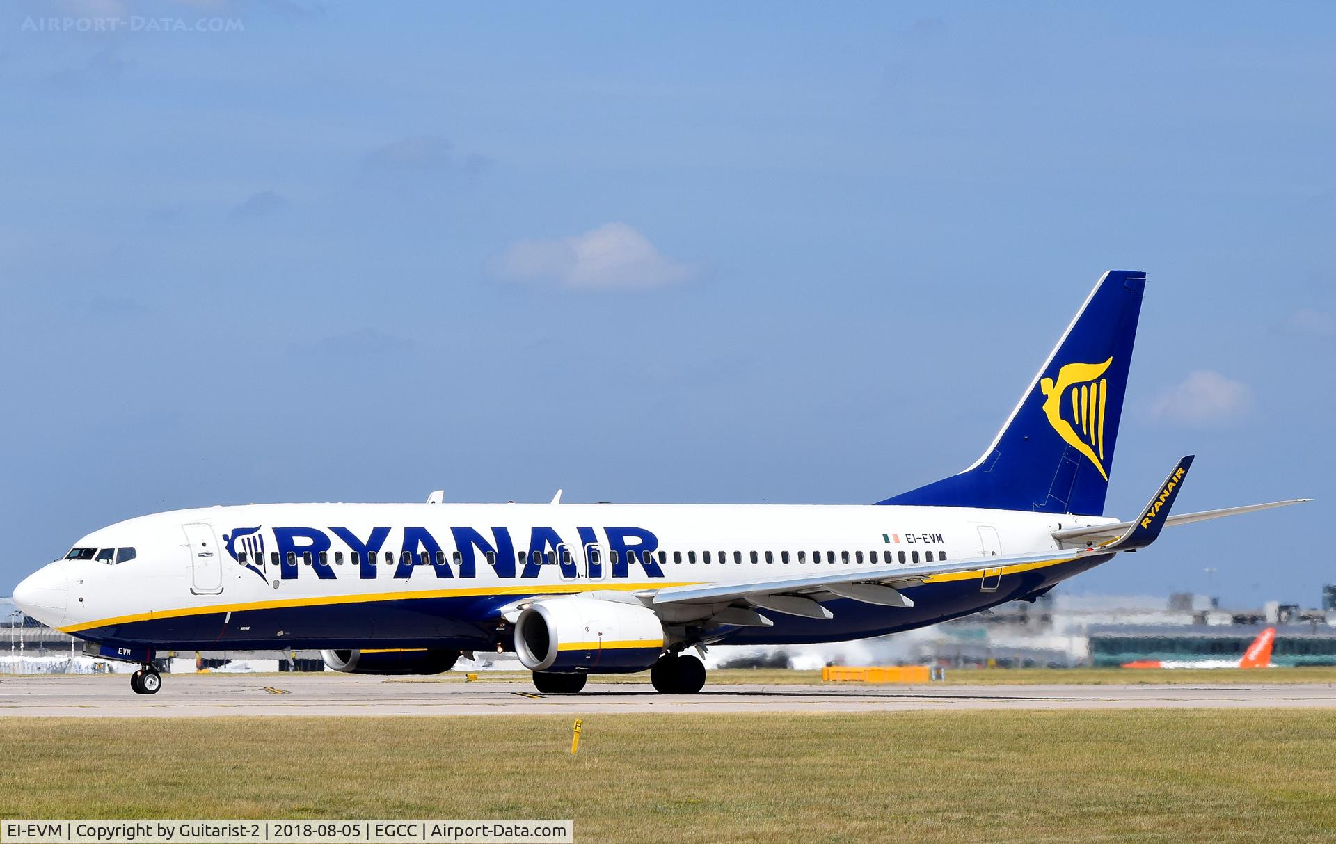 EI-EVM, 2012 Boeing 737-8AS C/N 40296, At Manchester