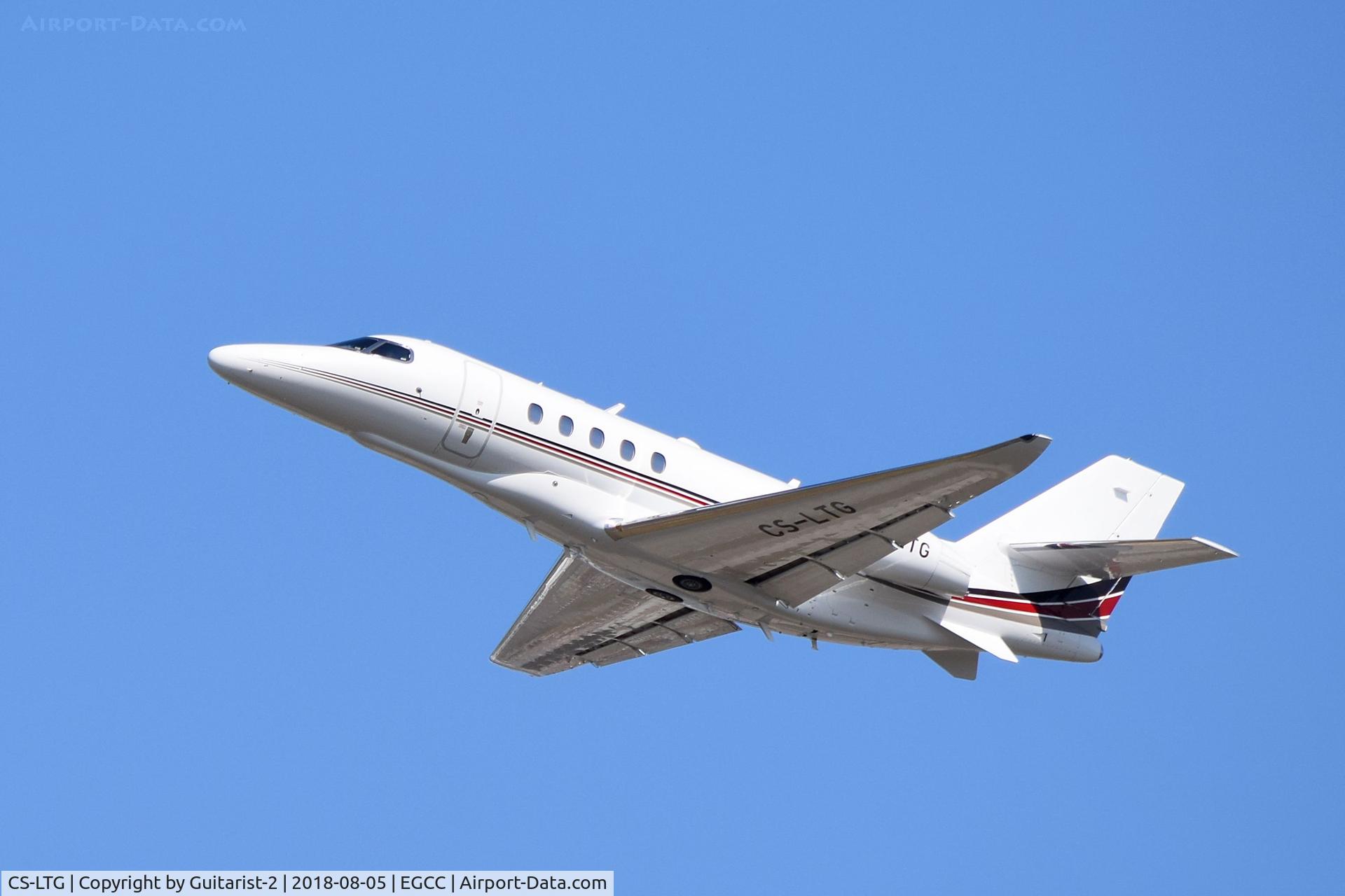 CS-LTG, 2018 Cessna 680A Citation Latitude C/N 680A-0124, At Manchester