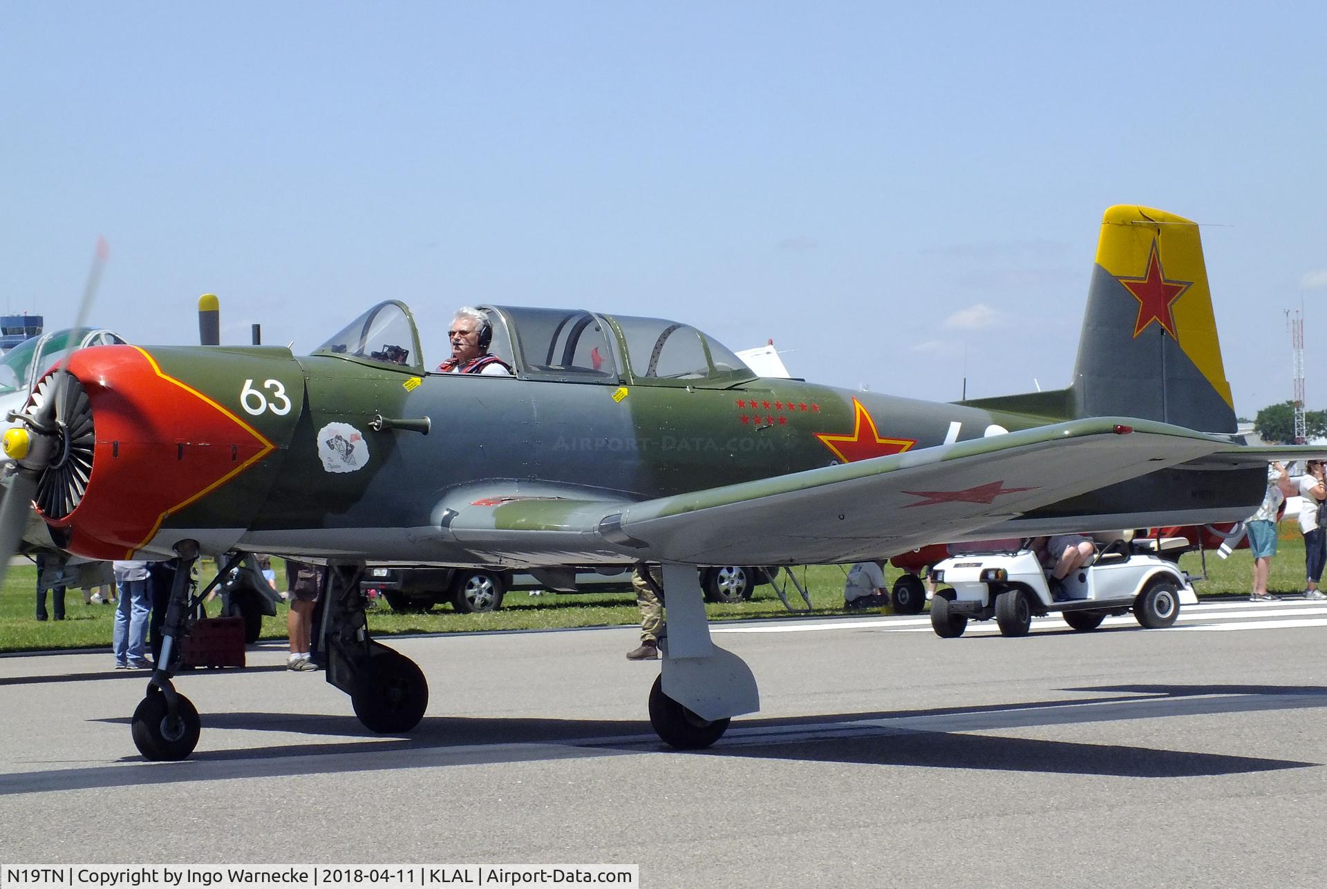 N19TN, 1967 Nanchang CJ-6A C/N 2532045, Nanchang CJ-6A at 2018 Sun 'n Fun, Lakeland FL
