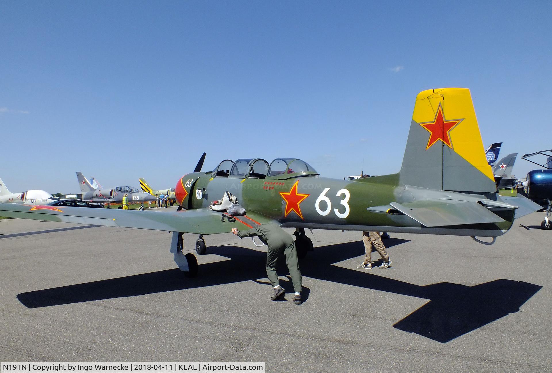 N19TN, 1967 Nanchang CJ-6A C/N 2532045, Nanchang CJ-6A at 2018 Sun 'n Fun, Lakeland FL