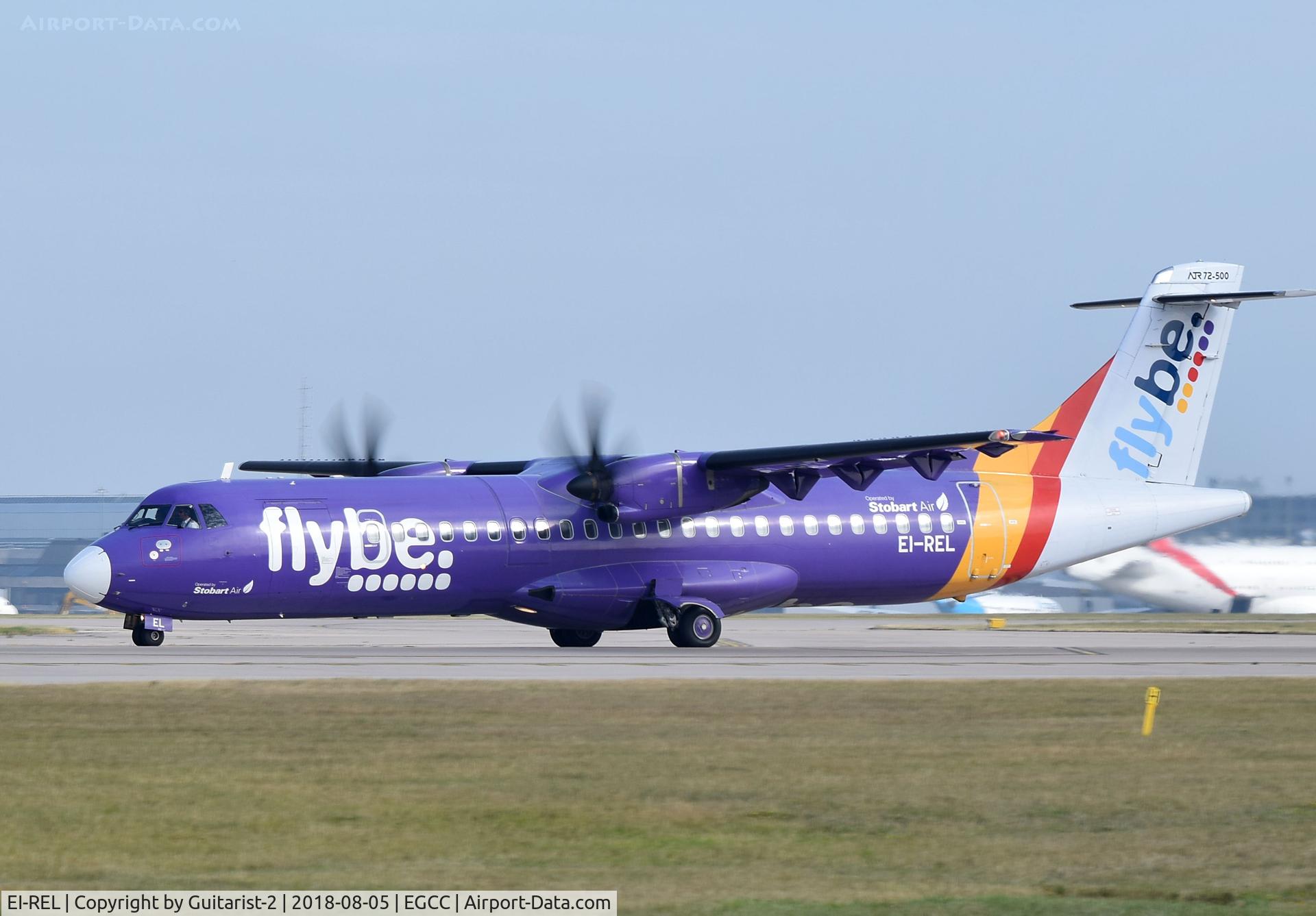 EI-REL, 2007 ATR 72-212A C/N 748, At Manchester