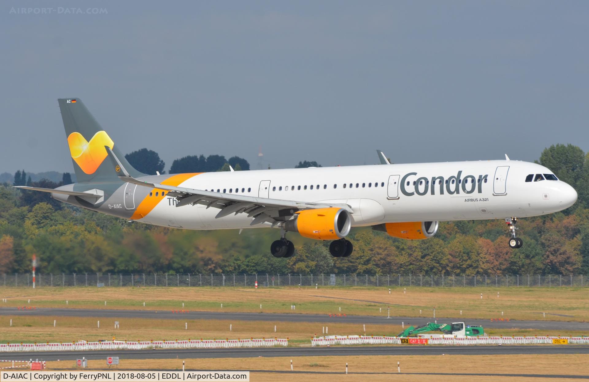 D-AIAC, 2014 Airbus A321-211 C/N 5969, Arrival of Condor A321