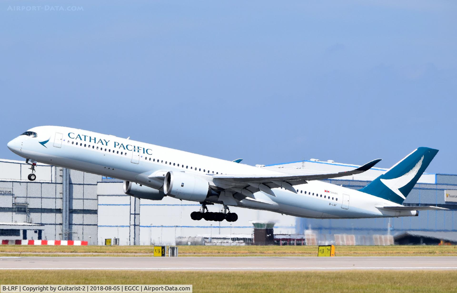 B-LRF, 2016 Airbus A350-941 C/N 046, At Manchester