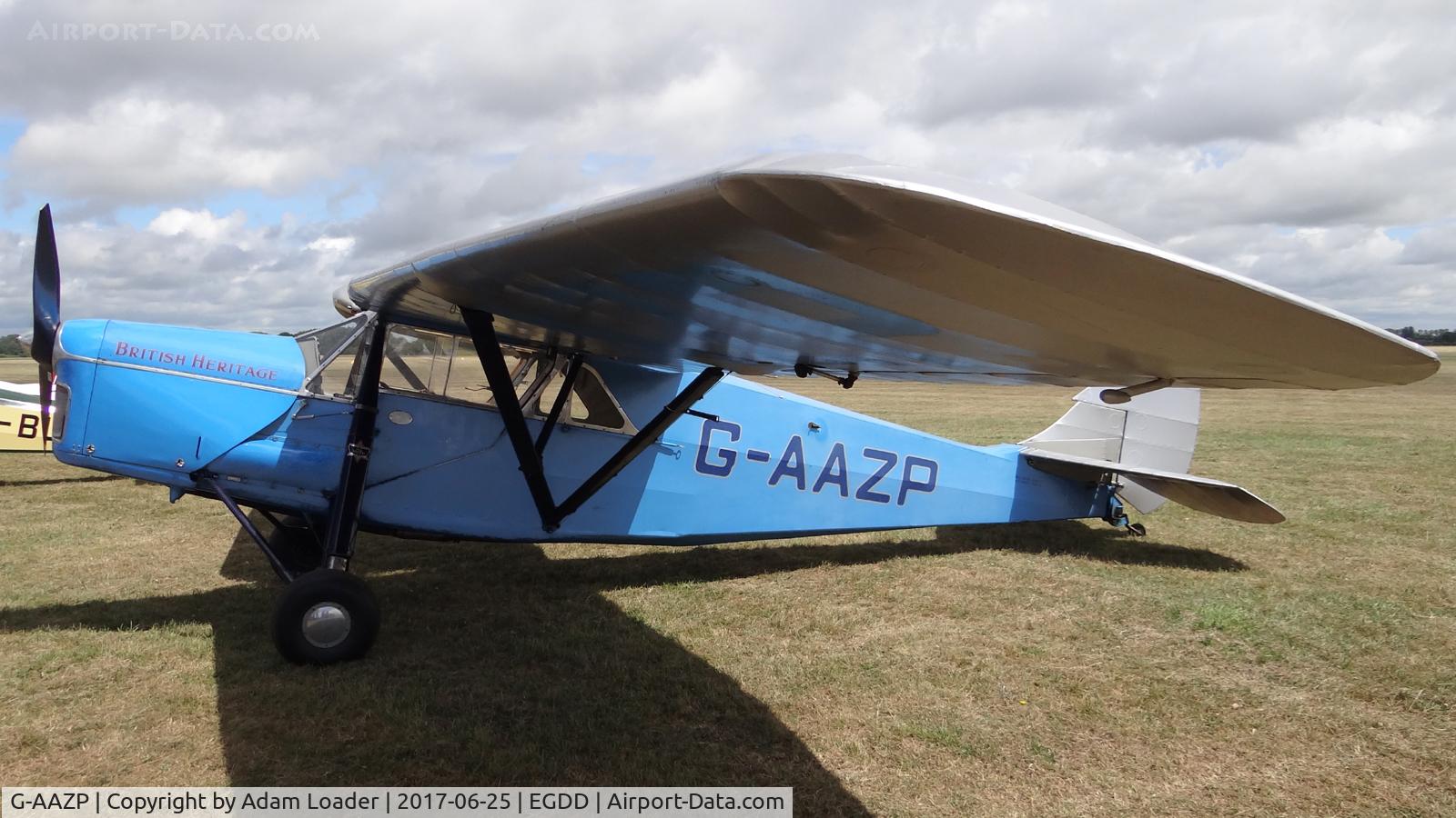 G-AAZP, 1930 De Havilland DH.80A Puss Moth C/N 2047, 
