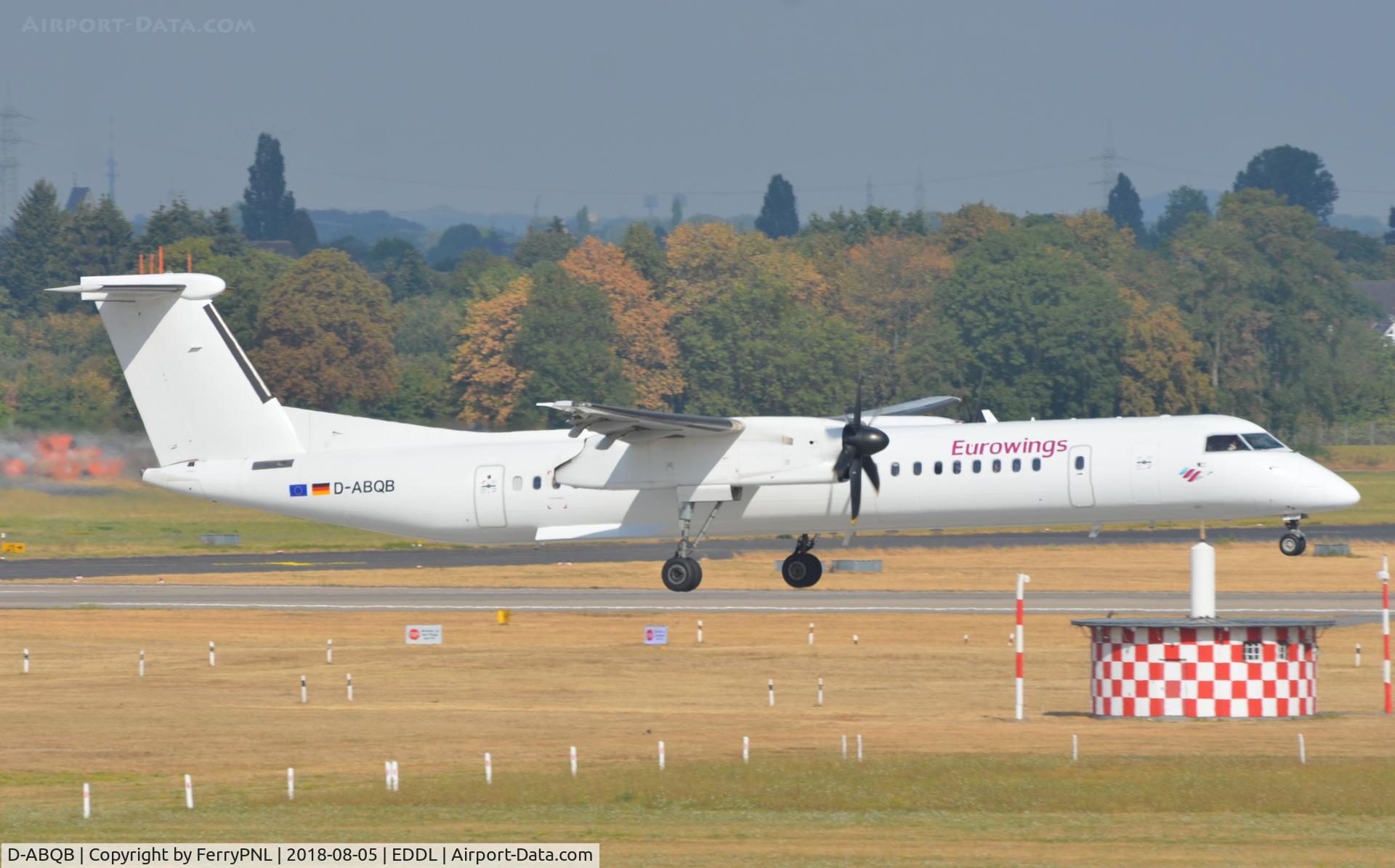 D-ABQB, 2008 De Havilland Canada DHC-8-402Q Dash 8 C/N 4226, Eurowings DHC8
