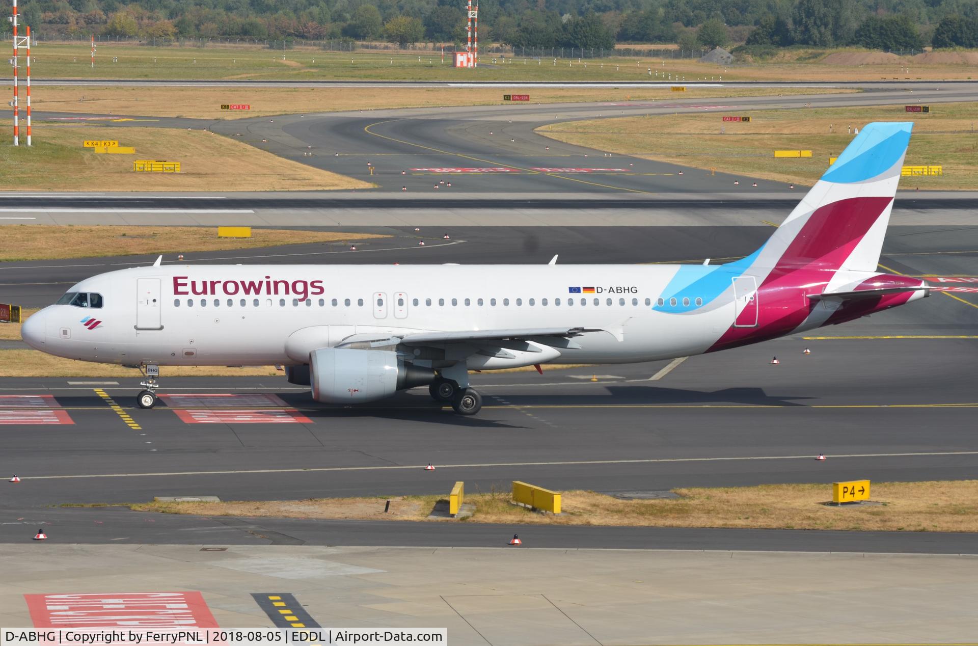 D-ABHG, 2006 Airbus A320-214 C/N 2867, Eurowings A320