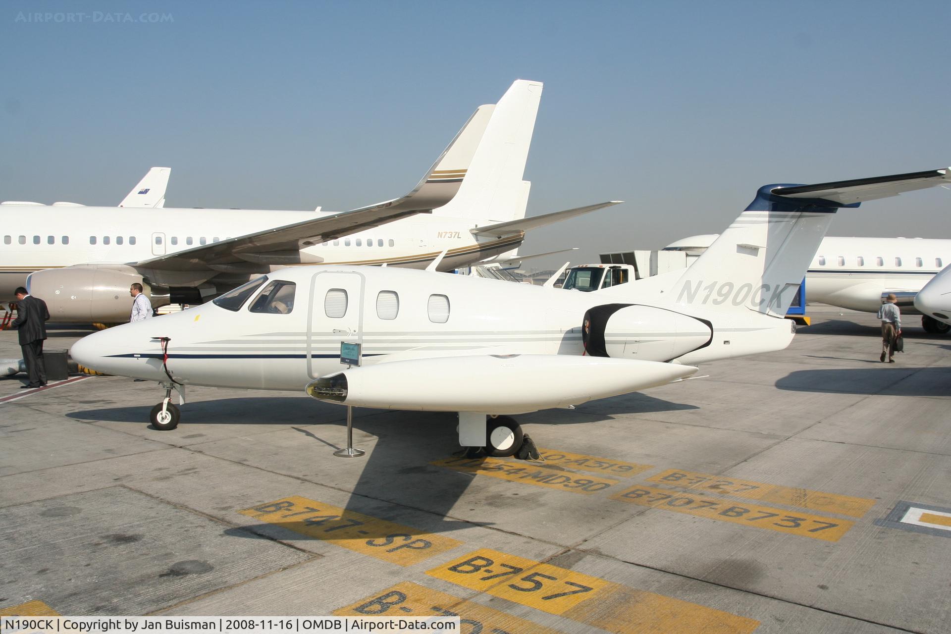 N190CK, 2008 Eclipse Aviation Corp EA500 C/N 000190, Corporate