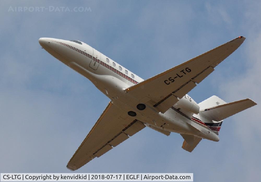 CS-LTG, 2018 Cessna 680A Citation Latitude C/N 680A-0124, Departing prior to the flying display.