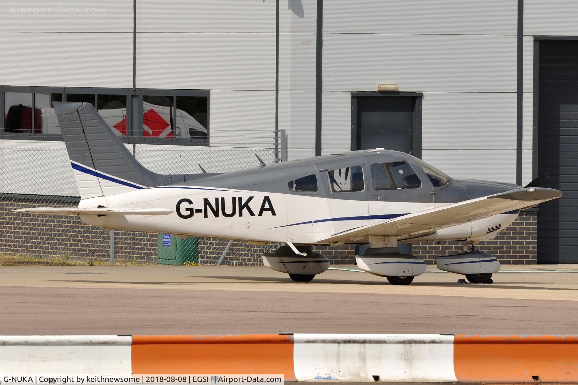 G-NUKA, 1982 Piper PA-28-181 Cherokee Archer II C/N 28-8290134, Return Visitor.