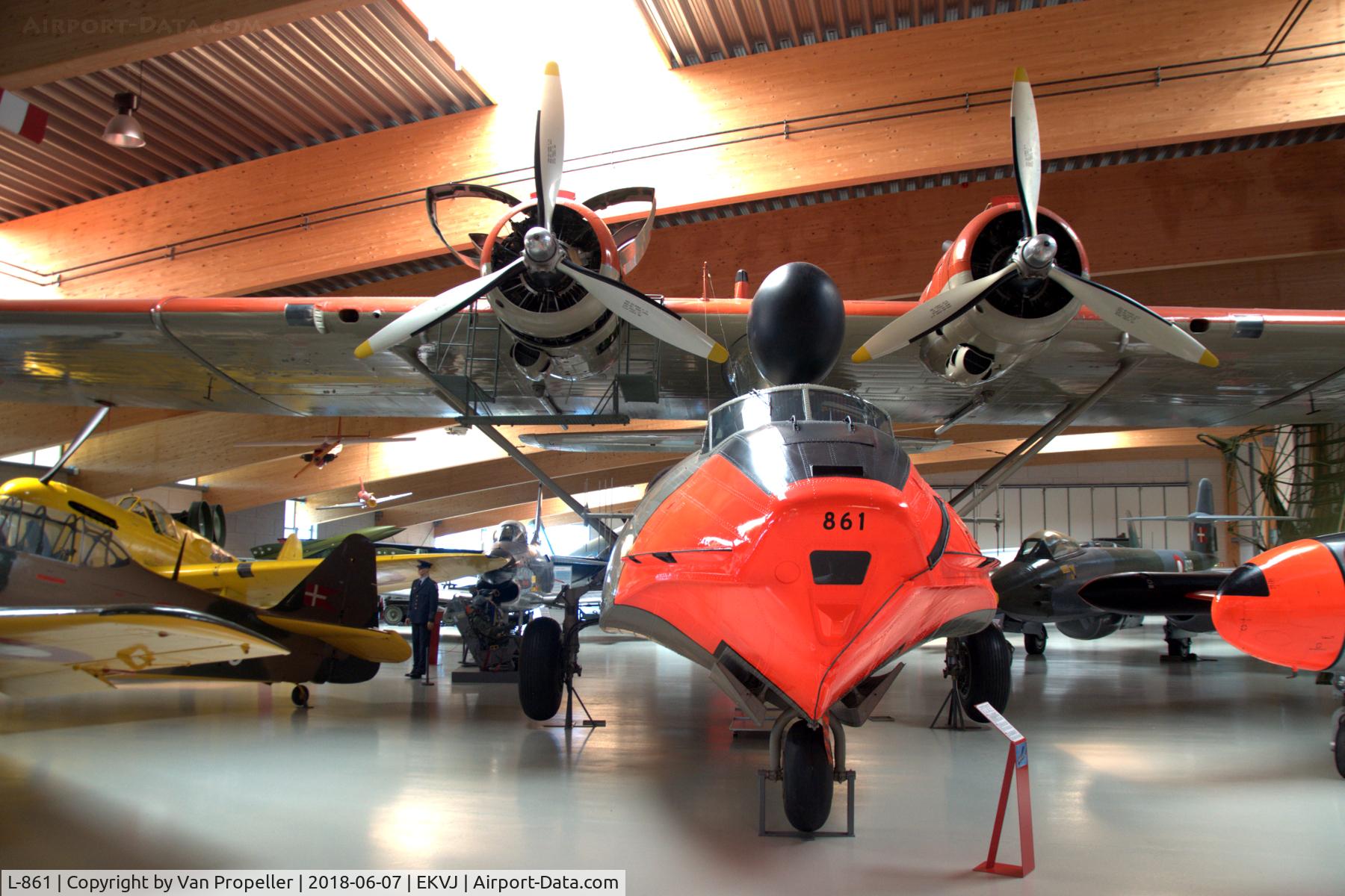 L-861, Consolidated PBY-6A Catalina C/N 2105, Royal Danish Air Force Consolidated PBY-6A Catalina in Danmarks Flymuseum at Stauning airport