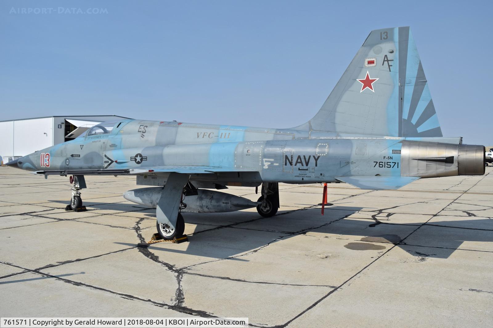 761571, Northrop F-5N Tiger II C/N L.1046, VFC-111 